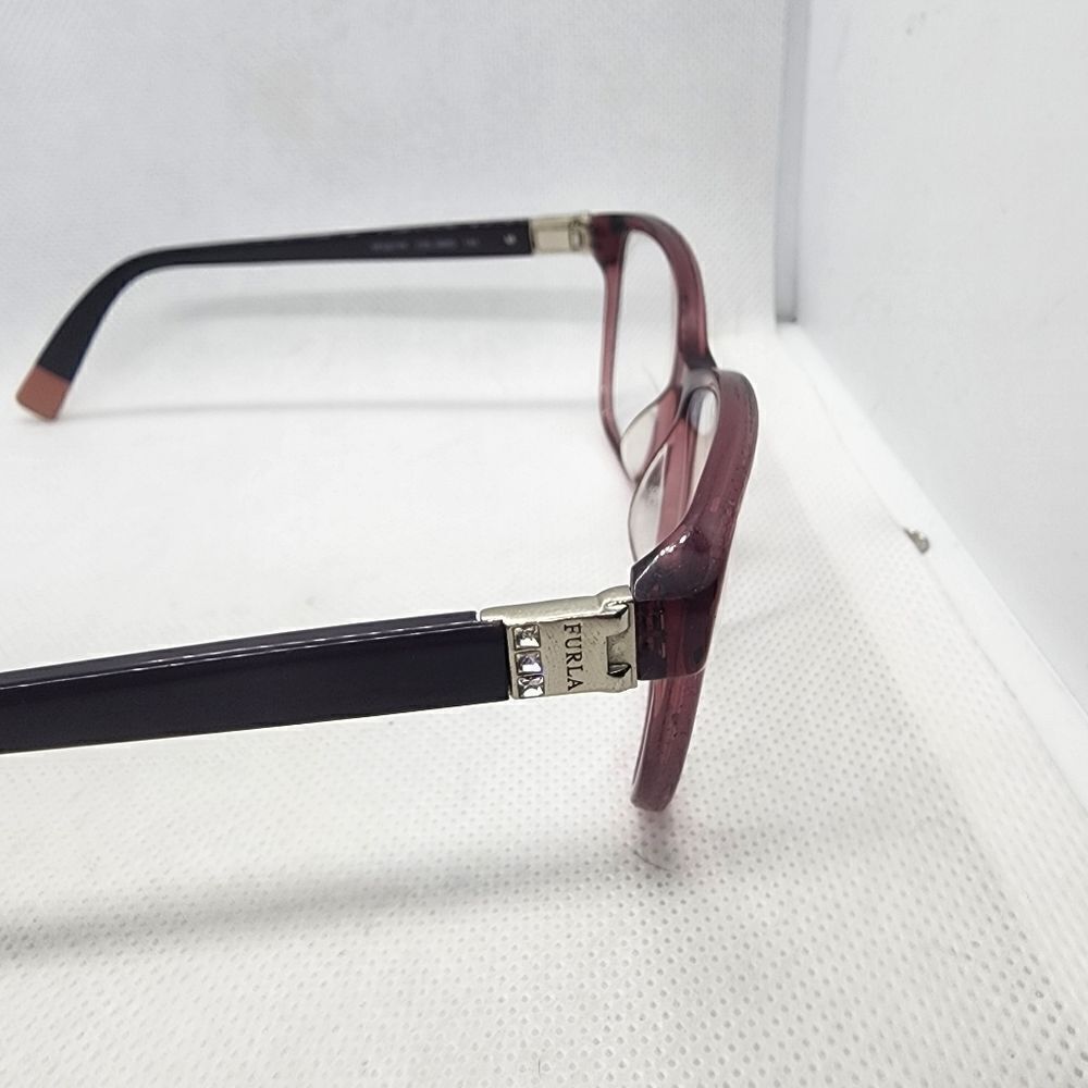Furla Purple Prescription Glasses Frames - Picture 5 of 10